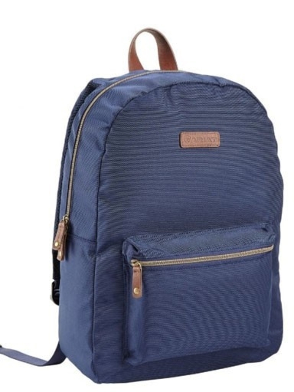 Ariat Navy Backpack with Leather Accents